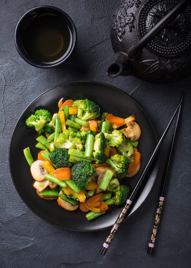 Stir fried vegetables