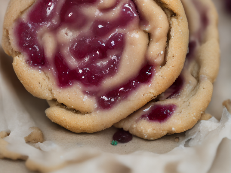 Vegan Peanut Butter and Jelly Thumbprint Cookies One Tough Cookie Blog